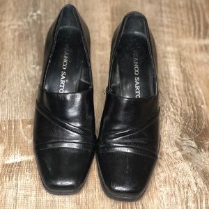 Franco Sarto Vintage Leather Heel